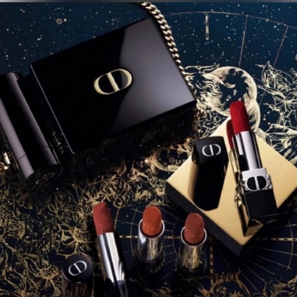 NEW! Dior Minaudiere Clutch & 4-Piece Lipstick Set 💋 - Picture 14 of 15